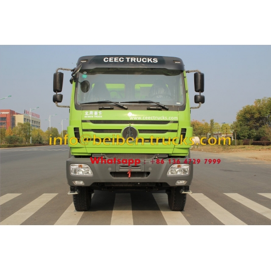 2015 New Heavy Duty Truck Beiben Dump Truck for Sale In Congo customer