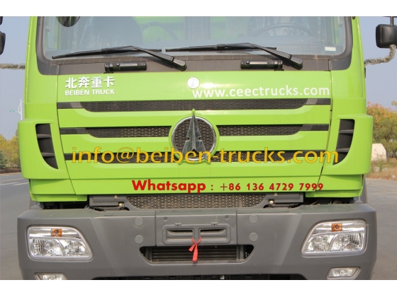 2015 New Heavy Duty Truck Beiben Dump Truck for Sale In Congo customer