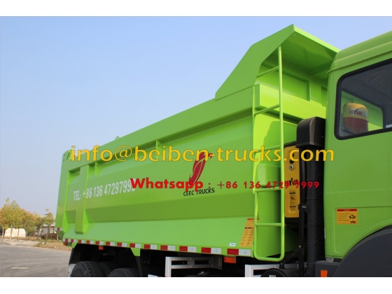 2015 New Heavy Duty Truck Beiben Dump Truck for Sale In Congo customer