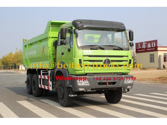 best Chinese Truck Euro3 380hp air condition Beiben dump truck