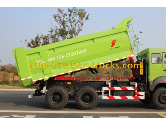 Popular in Africa Factory heavy duty truck 6x4 dump truck beiben dump truck