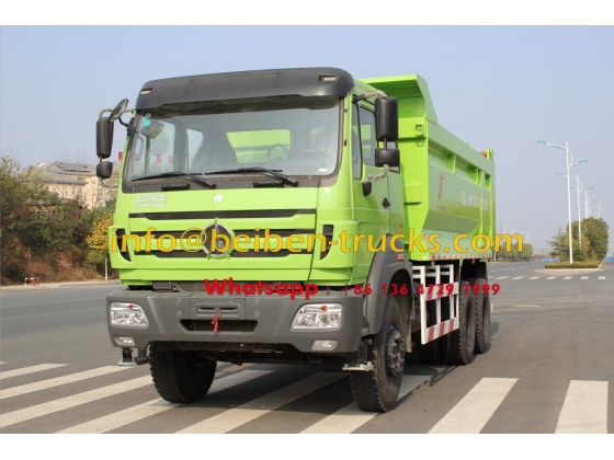 best Chinese Truck Euro3 380hp air condition Beiben dump truck