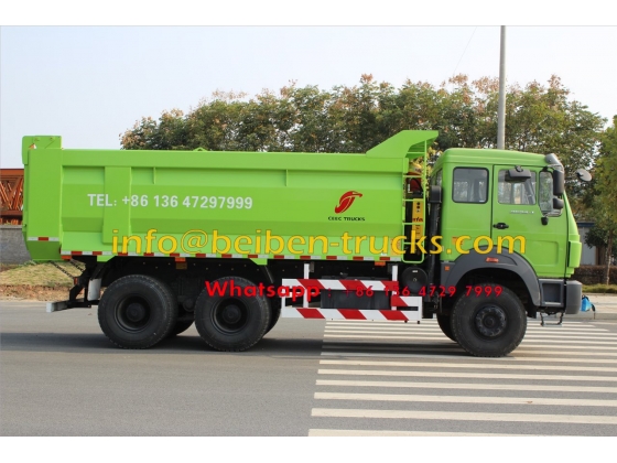 Low price for high quality China 30 ton truck 6X4 beiben dump trucks