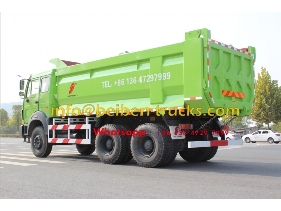 Low price for high quality China 30 ton truck 6X4 beiben dump trucks