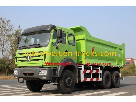 best Chinese Truck Euro3 380hp air condition Beiben dump truck