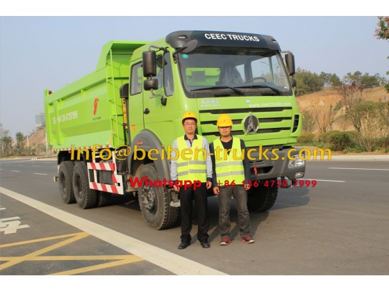 china Using Mercedes-Benz Technology China beiben 30 ton dump truck sale