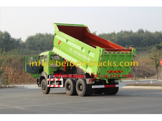 china Good quality Beiben 310hp 6X4 10 wheel dump truck for hot sale