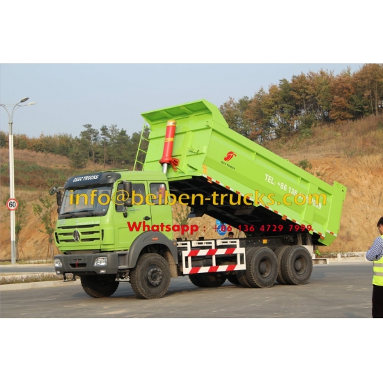 china Good quality Beiben 310hp 6X4 10 wheel dump truck for hot sale