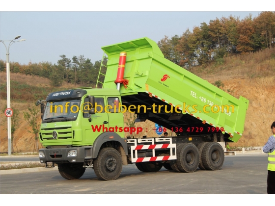 china Good quality Beiben 310hp 6X4 10 wheel dump truck for hot sale