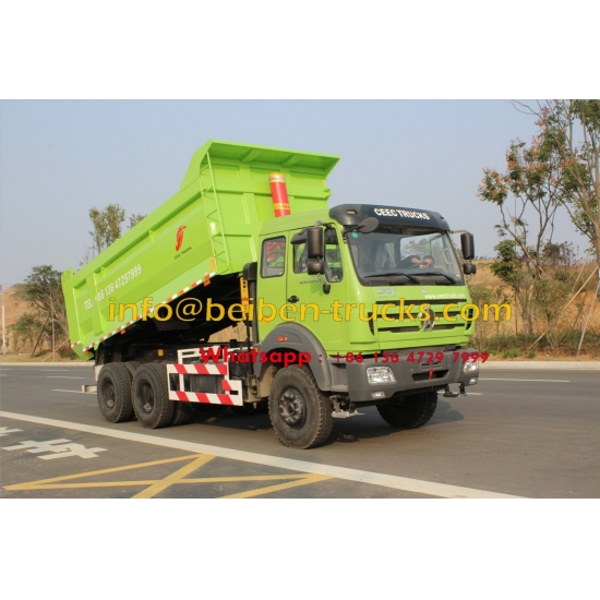 good quality Using Mercedes-Benz Technology beiben north 10 wheeler tipper trucks for sale