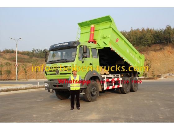 china Good quality Beiben 310hp 6X4 10 wheel dump truck for hot sale