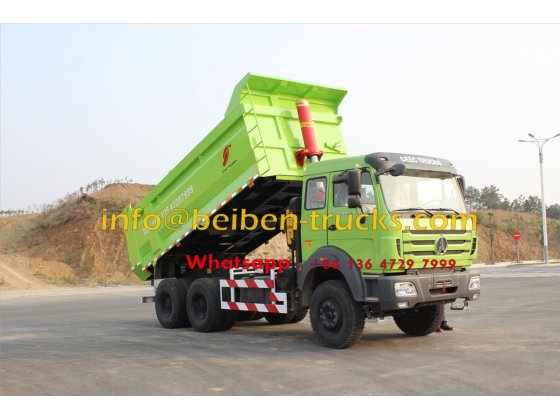 china Good quality Beiben 310hp 6X4 10 wheel dump truck for hot sale