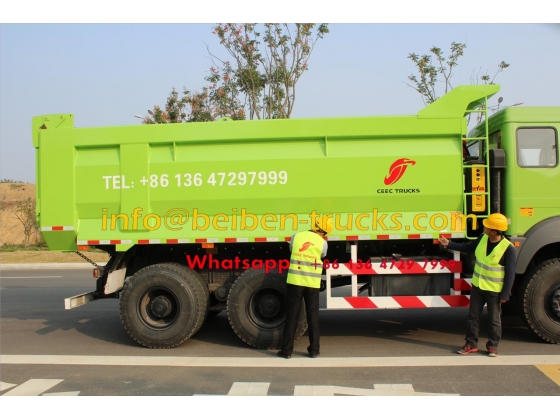 china Using Mercedes-Benz Technology China beiben 30 ton dump truck sale