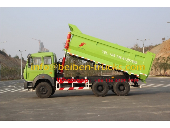 China supplier for cameroon beiben dumper