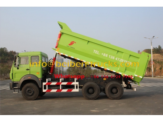 China supplier for cameroon beiben dumper