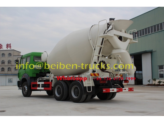 north benz 9 CBM concrete mixer truck supplier