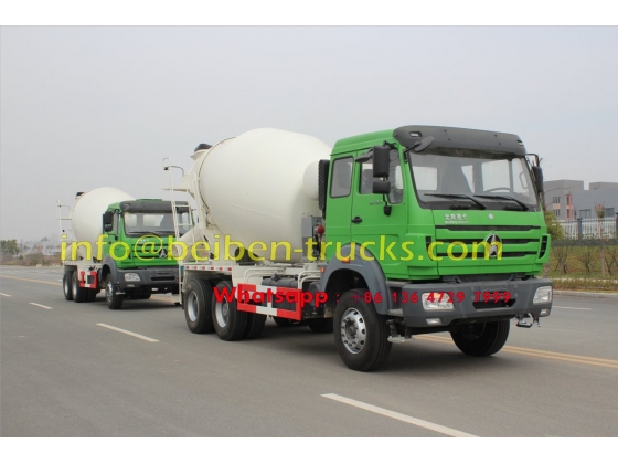 china beiben 2534 transit mixer truck