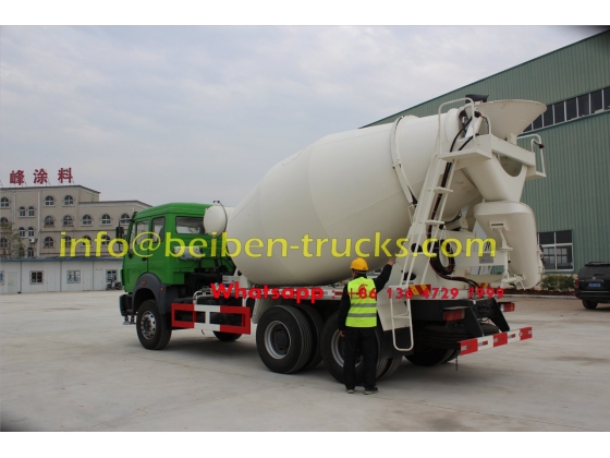 beiben 2528 cement mixer truck manufacturer