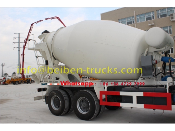 north benz 9 CBM concrete mixer truck supplier