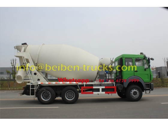 china beiben 2534 transit mixer truck