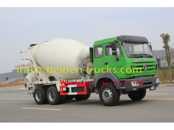 china beiben 2534 transit mixer truck