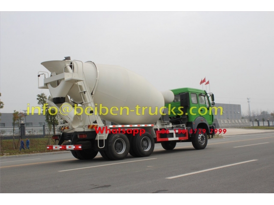 china beiben 2534 transit mixer truck