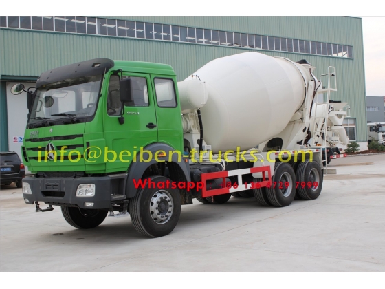 north benz 9 CBM concrete mixer truck supplier