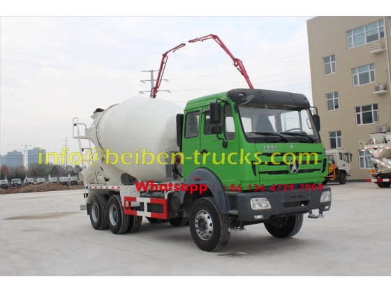 beiben 2528 cement mixer truck manufacturer