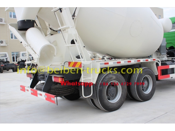 north benz 9 CBM concrete mixer truck supplier