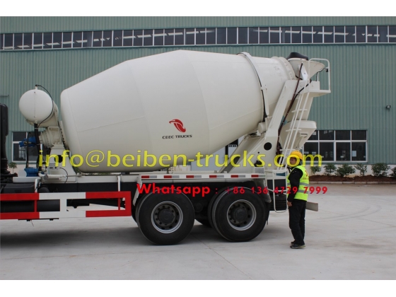 beiben 2528 cement mixer truck manufacturer