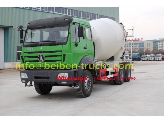 north benz 9 CBM concrete mixer truck supplier