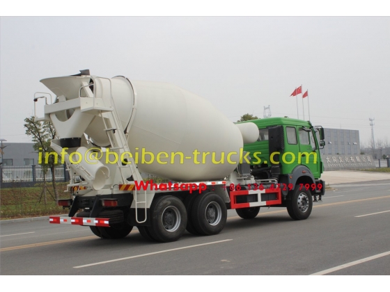 china beiben 2534 transit mixer truck