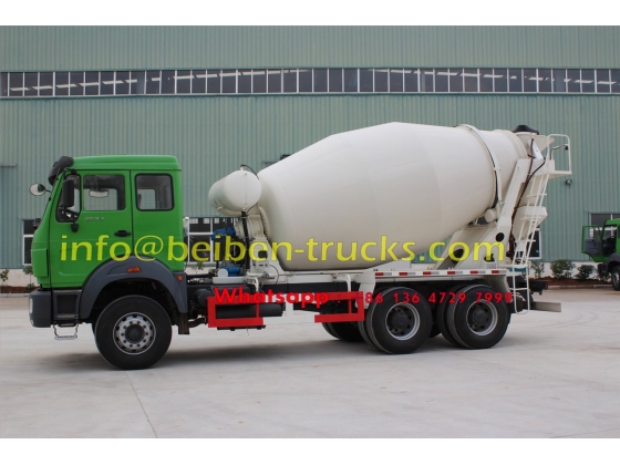 north benz 9 CBM concrete mixer truck supplier