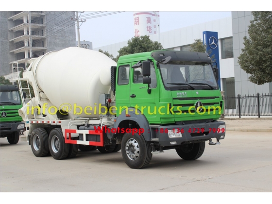 north benz 9 CBM concrete mixer truck supplier