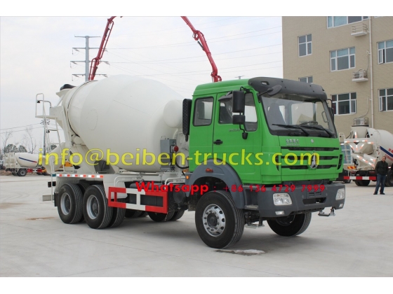 beiben 10 CBM transit mixer truck manufacturer