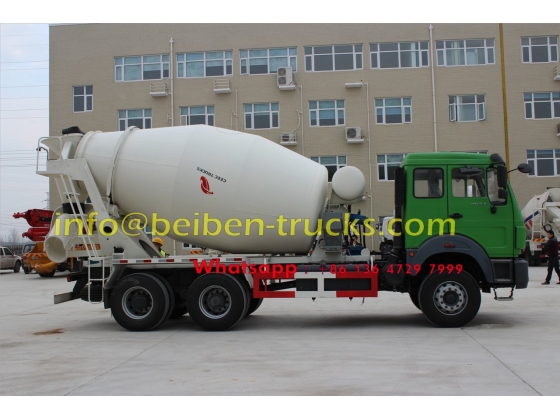 beiben 10 CBM transit mixer truck manufacturer