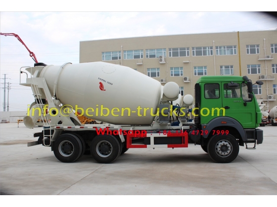 beiben 10 CBM transit mixer truck manufacturer