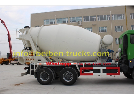 beiben 10 CBM transit mixer truck manufacturer