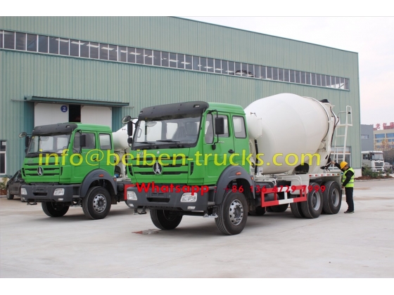 beiben 10 CBM transit mixer truck manufacturer