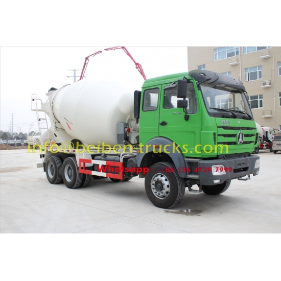 beiben 10 CBM transit mixer truck manufacturer