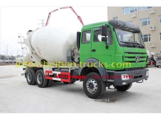 beiben 10 CBM transit mixer truck manufacturer