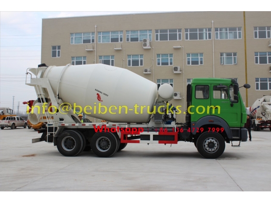 beiben 10 CBM transit mixer truck manufacturer