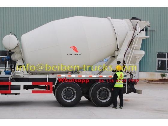 beiben 10 CBM transit mixer truck manufacturer