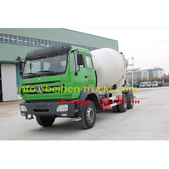 china Using Benz technology Beiben 6x4 5m3 concrete mixer truck hydraulic pump