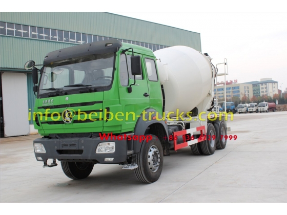 china Using Benz technology Beiben 6x4 5m3 concrete mixer truck hydraulic pump