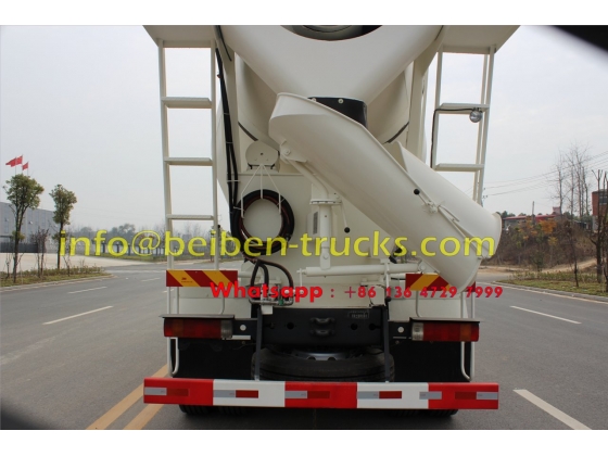 Beiben good quality 6x4 mixer truck 8 cubic meters sale in Mongolia