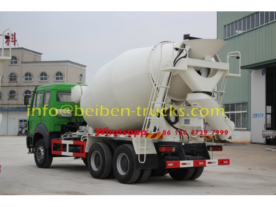 Good condition Beiben 336hp 6X4 concrete truck price