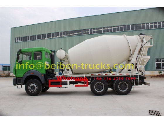 China high quality Beiben 6X4 concrete mixer truck for sale