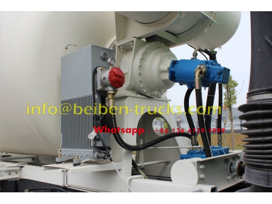 Beiben good quality 6x4 mixer truck 8 cubic meters sale in Mongolia