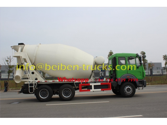 China Beiben 6x4 340hp 10 Cubic Meters Concrete Mixer Truck supplier